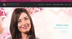 Desktop Screenshot of denovohair.com